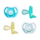 Chupeta Tommee Tippee de silicone ultraleve de 6 a 18 meses x4