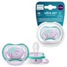 Chupeta Ultra Air Decorada Sol Rosa 0-6 Meses - Philips Avent
