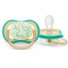 Chupeta Ultra Air Noturna Bird De 0-6 Meses Unitária Verde Menino - Philips Avent