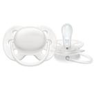 Chupeta Ultra Soft 0-6M Branca Philips Avent Chupeta Ultra Soft 0-6M Branca Philips Avent