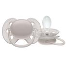 Chupeta Ultra Soft 6-18M Cinza Philips Avent Chupeta Ultra Soft 6-18M Cinza Philips Avent