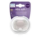 Chupeta Ultrasoft 6-18m Cinza 1und Philips Avent