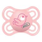 Chupeta Unitária Perfect 0 a 6 Meses Rosa - Mam Baby