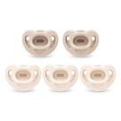Chupetas NUK 100% silicone Comfy Orthodontic 0-6 meses x5