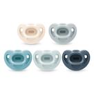 Chupetas NUK Comfy Orthodontic 100% silicone 0-6m azul 5C