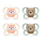 Chupetas NUK Perfect Match 0 a 6 Meses - Pacote com 4