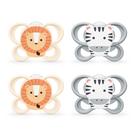 Chupetas NUK Perfect Match 6 a 18 meses, pacote com 4 Chupetas NUK Perfect Match 6 a 18 meses, pacote com 4