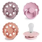 Chupete FRIGG SilkySoft de Silicona Paquete de 4 Sin BPA 0-6 Meses