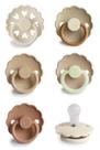 Chupete FRIGG SilkySoft de Silicona Paquete de 6 Sin BPA 6-18M