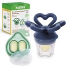 Chupete Haakaa Clover Alimentador de Frutas y Mordedor para Bebés Libre de BPA