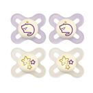 Chupete MAM Original Start Night Luminoso 0-3 Meses Paquete de 4