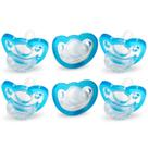 Chupete RAZBABY Jollypop Ortodóntico Sin BPA 0-3M Paquete de 6