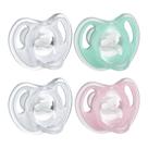 Chupete Tommee Tippee Ultra Ligero de Silicona 0-6 Meses Paquete de 4