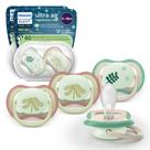 Chupetes AVENT Ultra Air para la Noche 6-18 Meses Paquete de 4