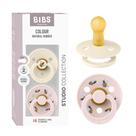 Chupetes BIBS Studio Calmantes 2-Pack de Caucho Natural Talla 2