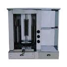Churrasco Grego de Balcão R2 em Inox com Gavetas e Porta de Vidro Churrasco Grego de Balcão R2 em Inox com Gavetas e Porta de Vidro