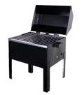 Churrasqueira A Bafo Mini Preta 0.40x0.30 Com Grelha Inox - RHR