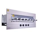 Churrasqueira a Gás 8 Espetos Gourmet Rotativos GLP 127v Age Titan