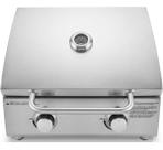 Churrasqueira A Gas Americana De Bancada Inox 2 Queimadores
