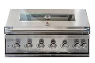 Churrasqueira a Gás Chaleur PRO Square View 6 Queimadores 1 Infrared Inox 304 com Visor de Vidro Churrasqueira a Gás Chaleur PRO Square View 6 Queimadores 1 Infrared Inox 304 com Visor de Vidro