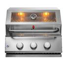 Churrasqueira a Gás Chaleur View Inox 304 com Visor e 3 Queimadores Potentes Churrasqueira a Gás Chaleur View Inox 304 com Visor e 3 Queimadores Potentes