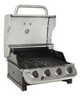 Churrasqueira A Gás Char Broil C/ 3 Grelhas Design Compacto