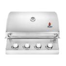 Churrasqueira a Gás de Aço Inox Concept Series Chaleur Grill a Bafo Queimadores para Embutir e Bancada Churrasqueira a Gás de Aço Inox Concept Series Chaleur Grill a Bafo Queimadores para Embutir e Bancada