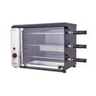 Churrasqueira a Gás de Bancada Vertical Titan Stand 3 Espetos Giratórios 220V
