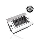 Churrasqueira a Gás de Embutir Compacta para Varanda Gourmet INOX Resistente à Maresia Linha SMART PREMIUM