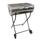 Churrasqueira Aberta Grill Inox Grelha e Carrinho 97x67x40cm Churrasqueira Aberta Grill Inox Grelha e Carrinho 97x67x40cm