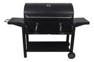 Churrasqueira Americana A Bafo Carvao Preta Deluxe - Grill