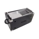 Churrasqueira Box Portátil Black à Carvão com Grelha Mista Moeda e Chapa Inox Churrasqueira Box Portátil Black à Carvão com Grelha Mista Moeda e Chapa Inox