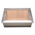 Churrasqueira braseiro cooktop 72x52cm - inox 430 selmetal Churrasqueira braseiro cooktop 72x52cm - inox 430 selmetal