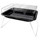 Churrasqueira Braseiro Portátil de Aço Mor 37x53x61cm Com 3 Espetos E Grelha