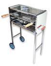 CHURRASQUEIRA CARRINHO INOX 60cm Modelo CSCI