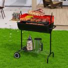 Churrasqueira Carvao Com Rodas Mr Beef 107x106x44 Cm