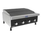 Churrasqueira Char Broiler Metvisa 60cm 4 Queimadores A Gas Gabinete Inox Cbg06E