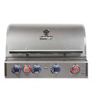 Churrasqueira Cuisinart Arkton a Gás Premium 75cm 4 queimadores 220V 4093250004