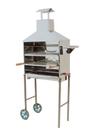 CHURRASQUEIRA DE CARRINHO PARA ESPETINHOS INOX MODELO C-800i