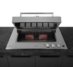 Churrasqueira de embutir a Gás Cooktop Fischer Ranch com Tampa Bivolt 31200-83551