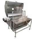 Churrasqueira de rolete completa com tampa 50kg Inox 304