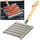 Churrasqueira de salsicha de aço inoxidável Hot Dog Roller KAYCROWN Churrasqueira de salsicha de aço inoxidável Hot Dog Roller KAYCROWN