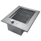 Churrasqueira e Grill Elétrica pequeno Diamond Fine para apartamento sem fumaça Cooktop 50x40 cm