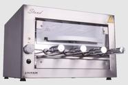 Churrasqueira Elétrica de Bancada 4 Espetos Stand Titan 220v