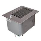 Churrasqueira Elétrica de Embutir Titan Grill Diamond Premium sem Tampa 220V