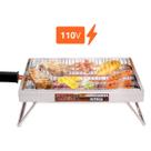 Churrasqueira Elétrica de Mesa Rizzogrill 1 Gourmet Antifumaça e Bandeja Removível 110V 220V Churrasqueira Elétrica de Mesa Rizzogrill 1 Gourmet Antifumaça e Bandeja Removível 110V 220V