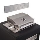 Churrasqueira Elétrica Grill Coocktop com Tampa e Veneziana para apto Diamond Premium sem Fumaça