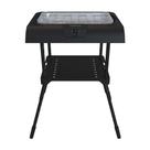 Churrasqueira eletrica pedestal mr.cheff achp01n-02 2000w 220v agratto