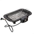 Churrasqueira Elétrica Portátil Sem Fumaça Gourmet Inox 1800W 2000w INMA Grelha Caminhoneiro