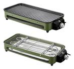 Churrasqueira Elétrica Portátil Versátil LONYAN 1500w Aço Inox Assadeira 127V 220V